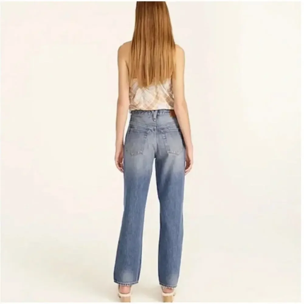 NWT J. Crew Women's Slouchy Boyfriend‎ Jeans in Paulette Wash BD370 Size 25